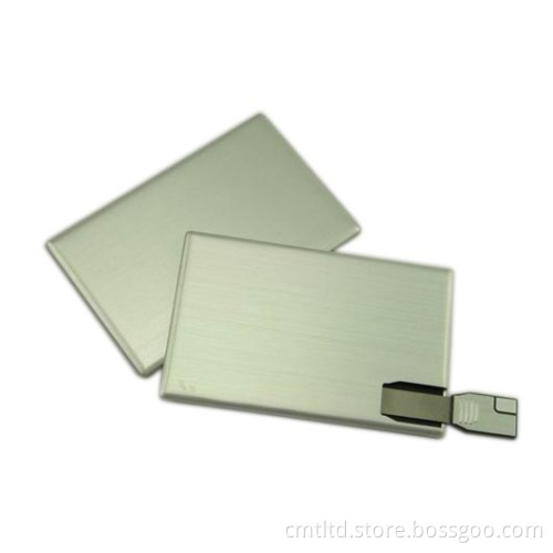 Promotional Credit Card USB Disk, Popular Card Pen Drive, Card Shaped USB Flash Memory